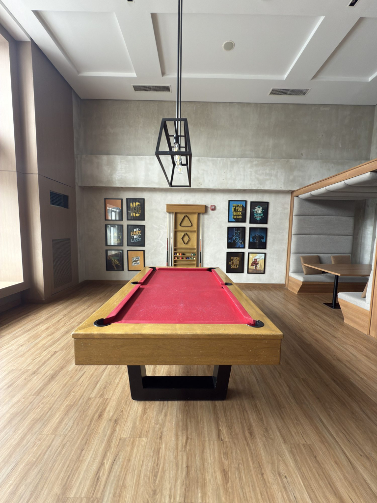 Park McKinley West game room with billiards table