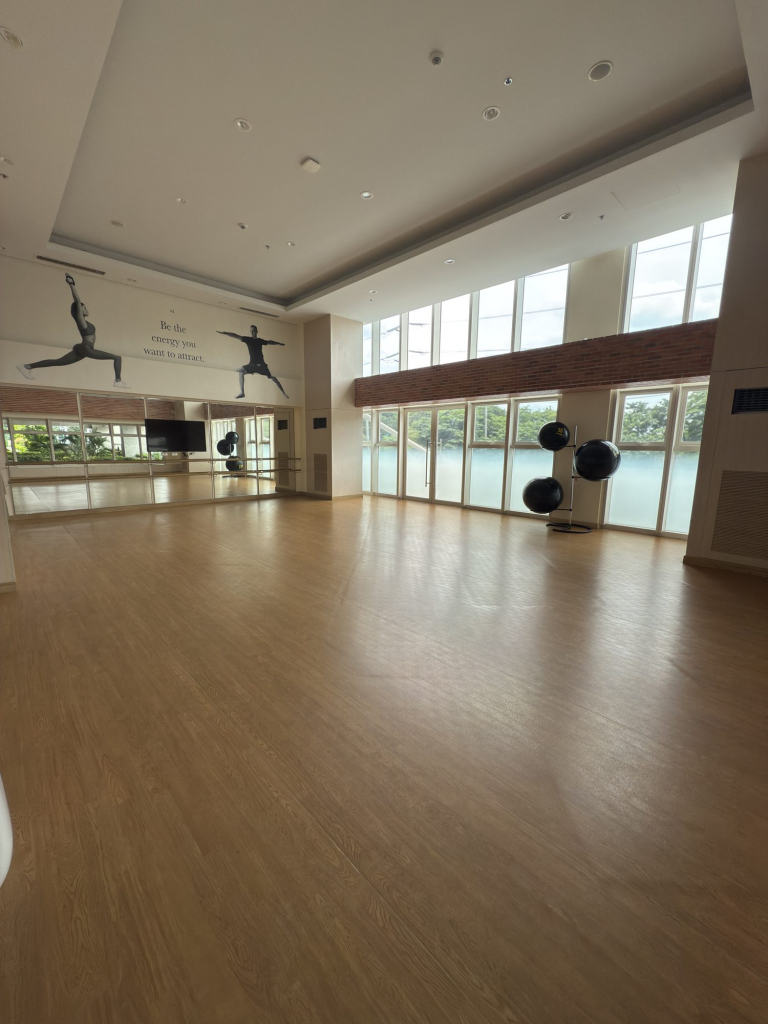 Park McKinley West yoga room and dance studio