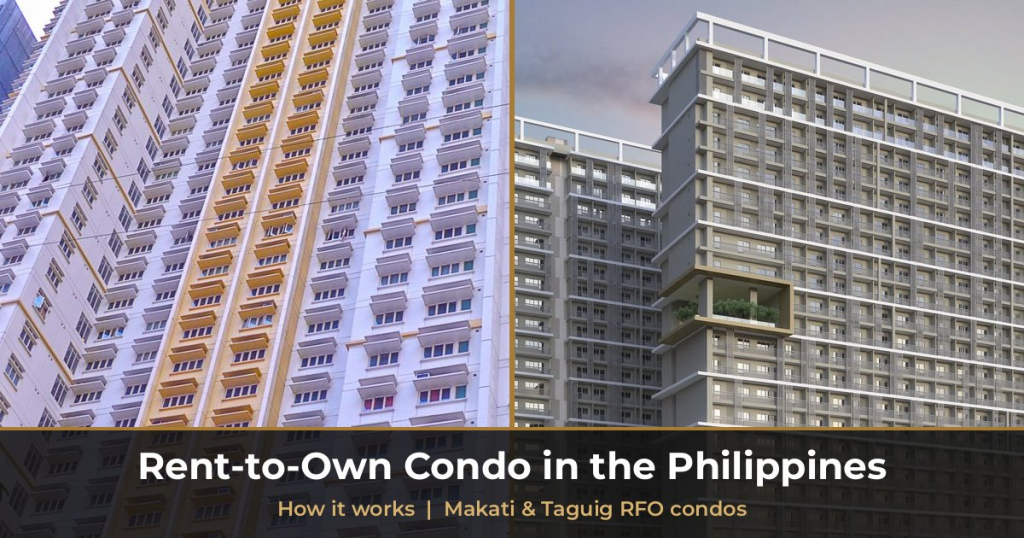 Rent-to-own condo in the Philippines guide featuring San Antonio Residence Makati and Park McKinley West Taguig